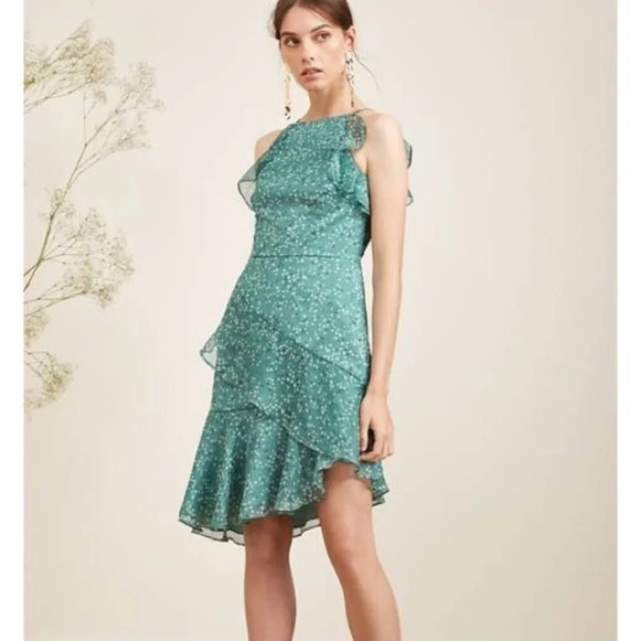 NWT Keepsake Genesis mini dress in mint dusty green - Picture 1 of 6